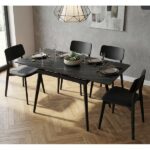 Laud Feer 120/180x80 Ceramic Matt Basalt/White - Image 15