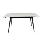 Стол Feer 120/180x80 Ceramic Matt Basalt/White — изображение 10