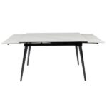 Стол Feer 120/180x80 Ceramic Matt Basalt/White — изображение 11