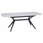 Стол Филин 160/204x90 Ceramic White — изображение 2