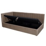 Voodi Sofia 90 Brown Left - Image 2