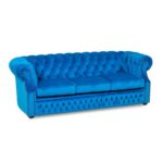 Diivan Elvis 3-ne Blue