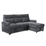 Nurgadiivanvoodi Blumen Dark Grey